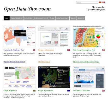 Open Data Showroom