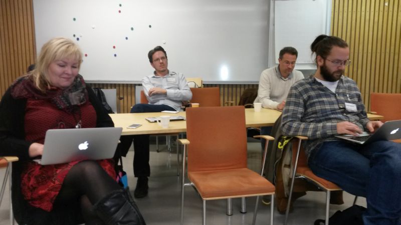 Jaakko Korhonen esitteli D-Cent -projektia.