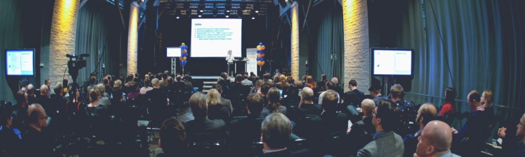 Apps4Finland -kilpailun finaali.